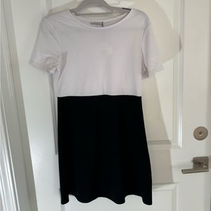 Black and White Dress